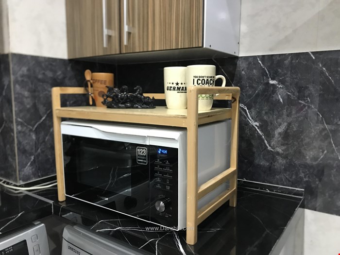 استند ماکروفر دارژین مدل نیلی