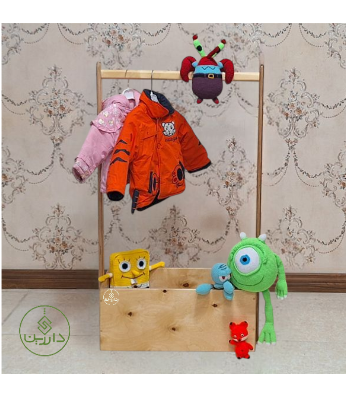 رگال کودک چوبی دارژین